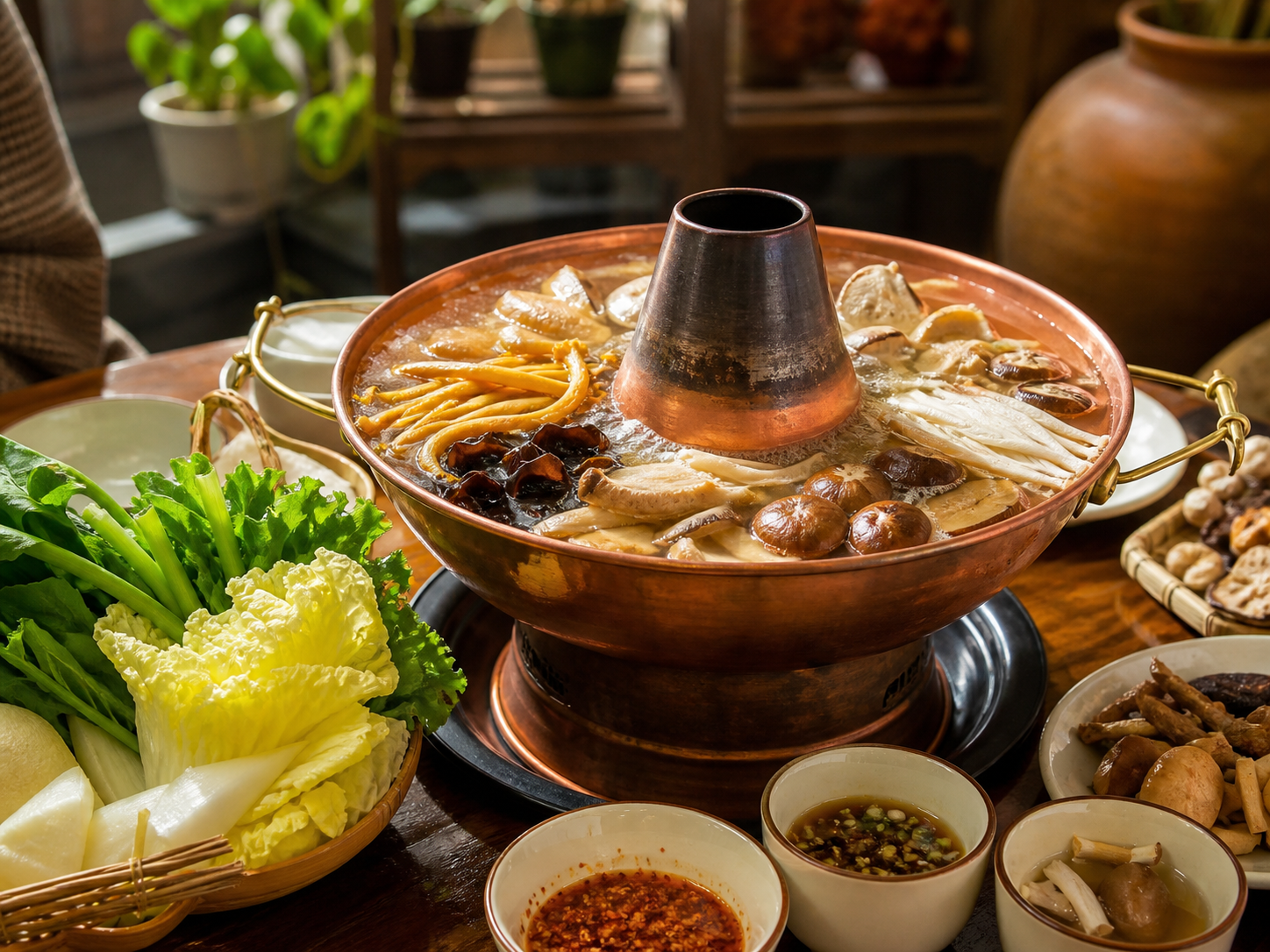 云南野生菌火锅